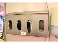 Cmt 4-delige rvs dispenser - afbeelding 2 van  2