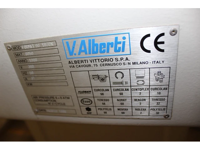 Cnc bewerkingscentrum v.alberti format 90. bouwjaar 1998. voorzien van vacuümtafel en veiligheidskooi. maxi... - afbeelding 3 van  12