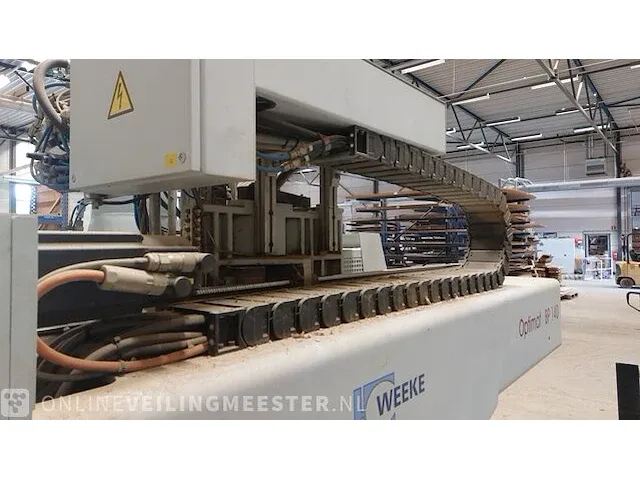 Cnc bewerkingscentrum weeke, optimat bp140, bouwjaar 2001 - afbeelding 24 van  56