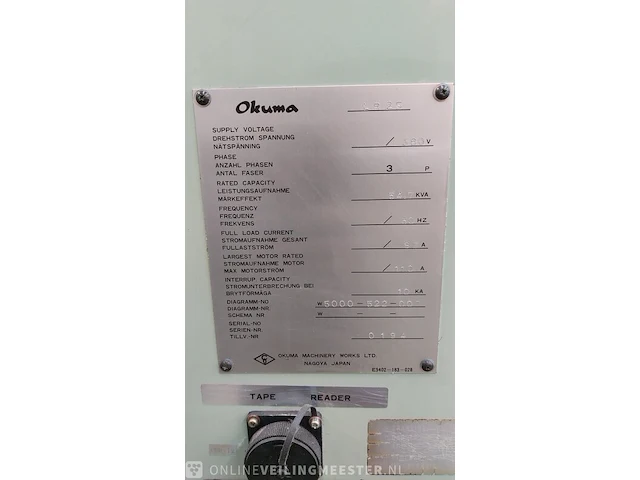 Cnc draaibank okuma, lr25 - afbeelding 7 van  43