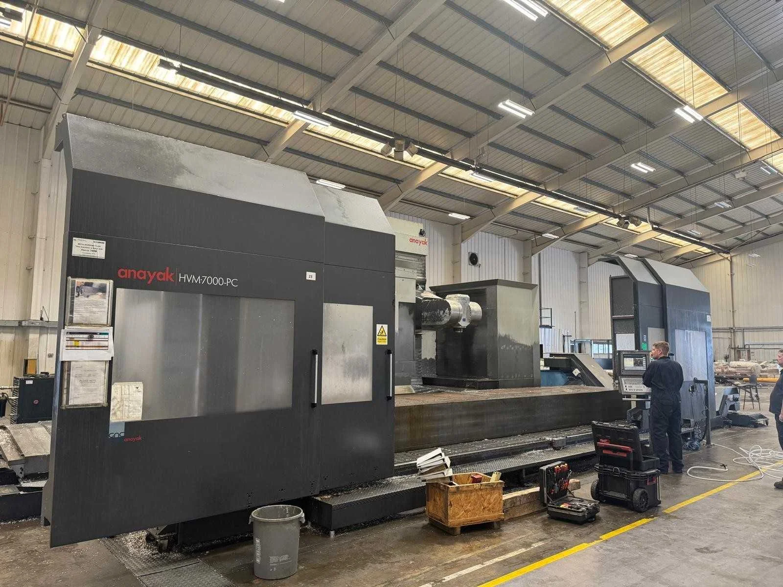 Cnc machines; mazak, doosan, anayak uit diverse faillissementen