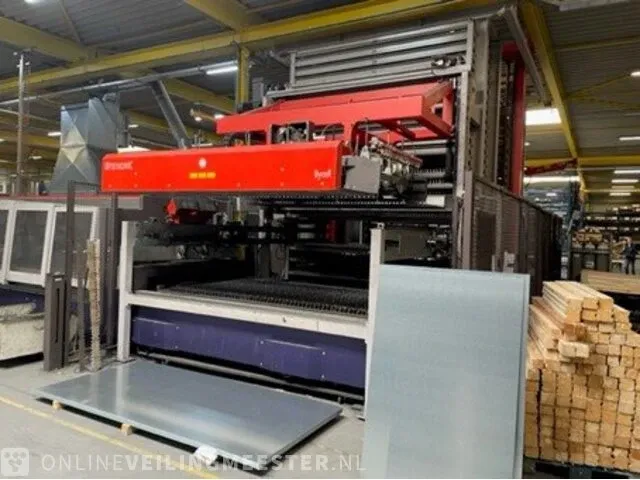 Cnc platenmagazijn bycell bystronic, twin tower, bouwjaar 2003 - afbeelding 1 van  6