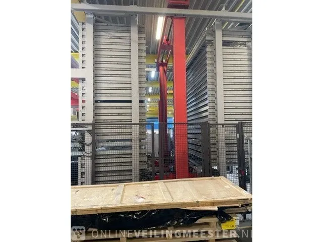 Cnc platenmagazijn bycell bystronic, twin tower, bouwjaar 2003 - afbeelding 2 van  6