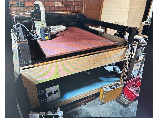 Cnc tafel voor hout, alu, kunstof - afbeelding 1 van  12