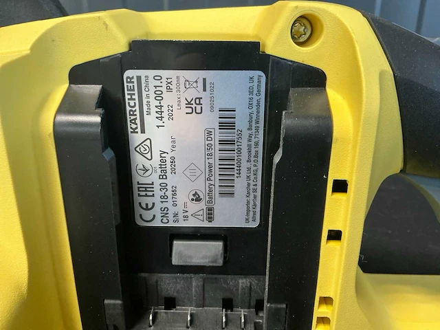 Cns 18-30 battery kettingzaag - afbeelding 7 van  7