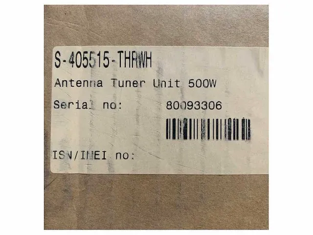 Cobham sailor atu5515 dsc mf/hf 500w antenna tuner - s-405515-thrwh - afbeelding 4 van  4
