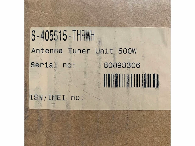 Cobham sailor atu5515 dsc mf/hf 500w antenna tuner - s-405515-thrwh - afbeelding 4 van  4
