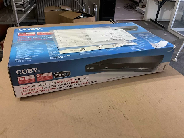 Coby dvd298 dvd speler - afbeelding 1 van  3