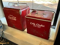 Coca cola koelbox (2x) - afbeelding 1 van  7