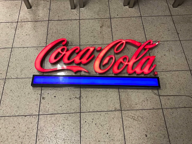 Coca cola led verlichting - afbeelding 1 van  5