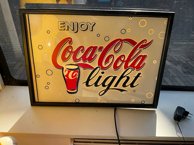 Coca cola lichtreclame - afbeelding 2 van  4