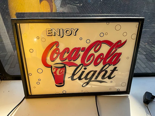 Coca cola lichtreclame - afbeelding 4 van  4