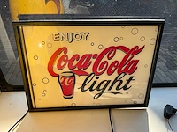 Coca cola lichtreclame - afbeelding 4 van  4