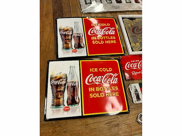Coca cola merchandising (11x) - afbeelding 3 van  8