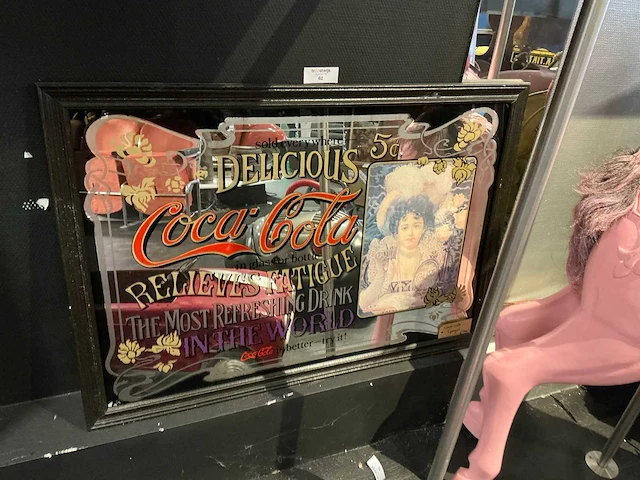 Coca-cola spiegel - afbeelding 1 van  4