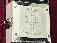 Coco chanel matelassé dameshorloge met originele doos - afbeelding 5 van  9