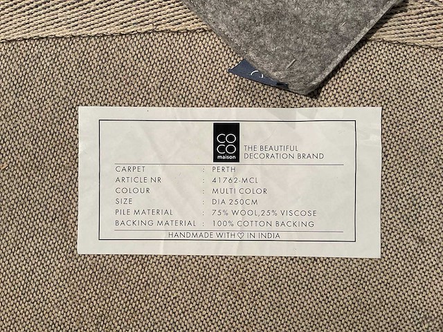 Coco maison perth vloerkleed - afbeelding 7 van  9
