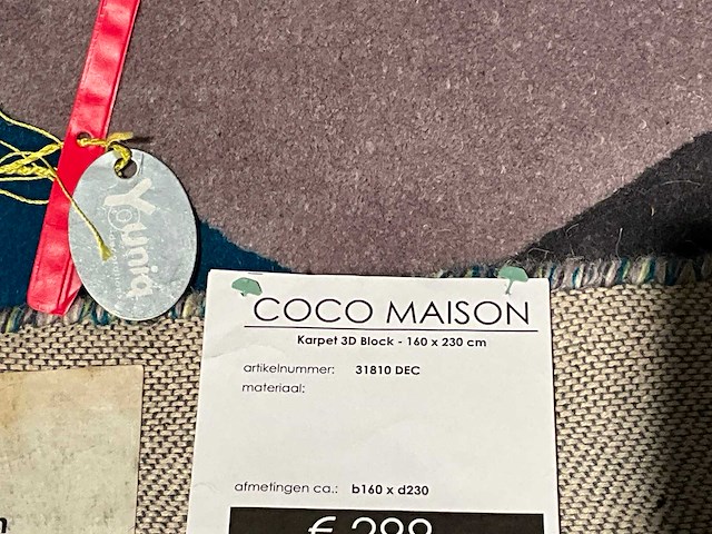 Coco maison vloerkleed - afbeelding 2 van  9