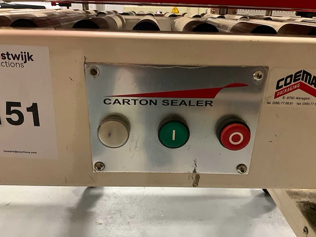 Coeman exc-103sd dozensluitmachine - afbeelding 5 van  17