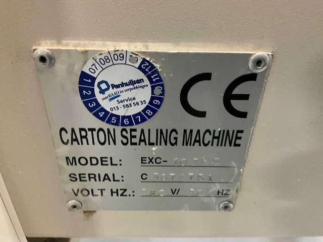 Coeman exc-103sd dozensluitmachine - afbeelding 9 van  17