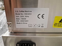 Coffe machine - cb-02c1 / 2 / 3 - koffiemachine (3x) - afbeelding 2 van  4
