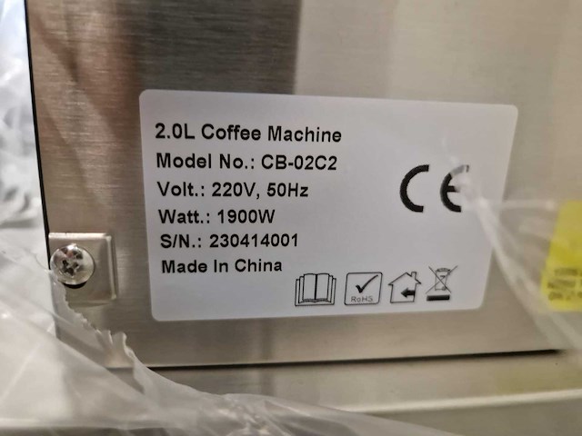 Coffe machine - cb-02c1 / 2 / 3 - koffiemachine (3x) - afbeelding 3 van  4