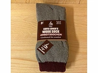 Coffee lovers werksokken 2-pack (450x) - afbeelding 1 van  1