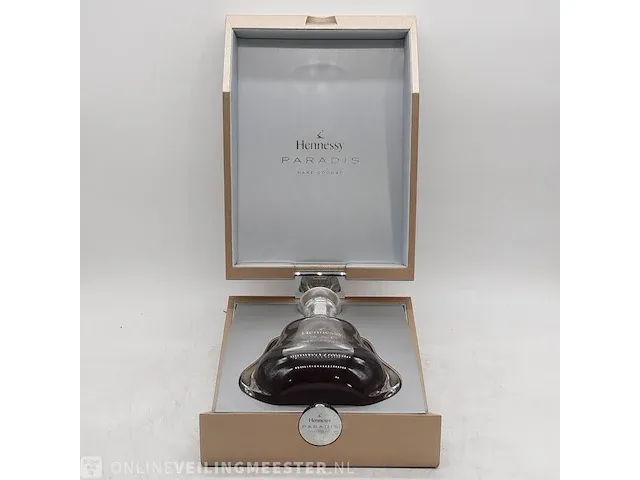 Cognac, 70 cl. hennessy, paradis - afbeelding 1 van  12
