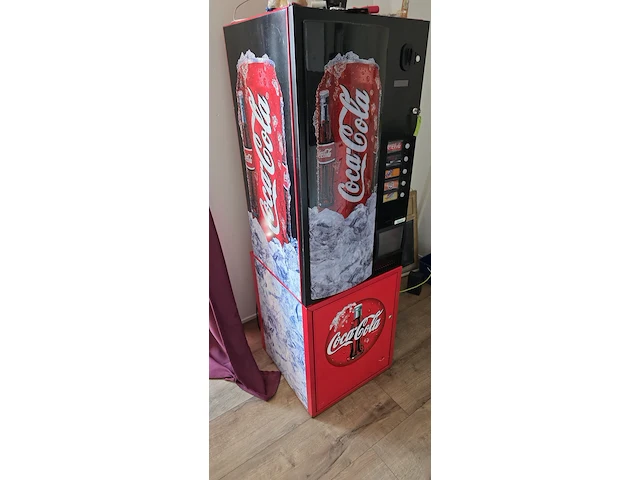 Cola automaat klein, vendo, rood - afbeelding 1 van  5