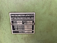 Colchester lathe universele draaibank - afbeelding 3 van  11
