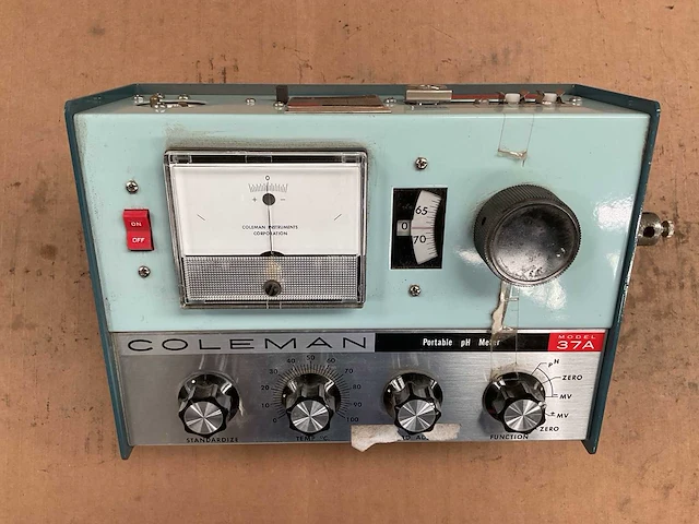 Coleman 37a portable ph meter - afbeelding 2 van  4