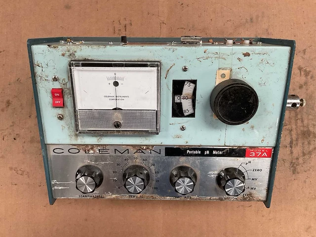 Coleman 37a portable ph meter - afbeelding 2 van  4