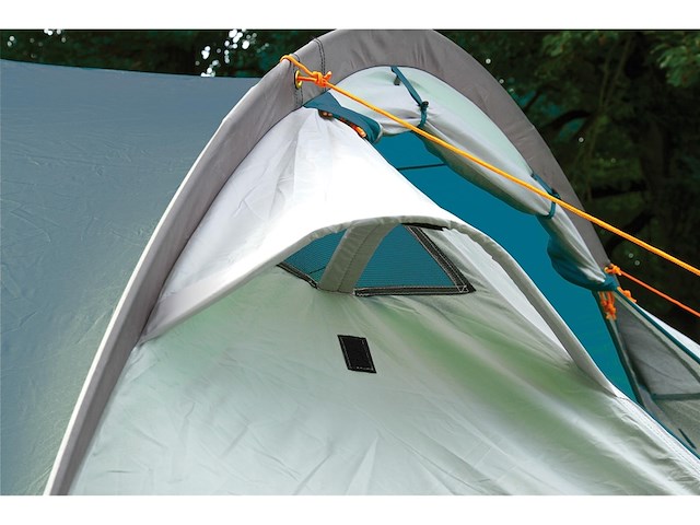 Coleman cortes 3 tunneltent tent 3 persoons waterdichte tent snel op te zetten blauw/wit - afbeelding 1 van  4