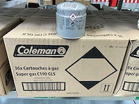 Coleman super-gas c190 gls gas cartridge (72x) - afbeelding 3 van  3