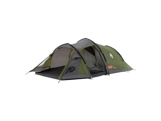 Coleman tasman 3 tunneltent - groen - 3 persoons - afbeelding 1 van  6