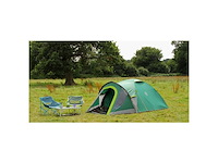 Coleman unisex kobuk valley 3+ camping tent green - afbeelding 4 van  4