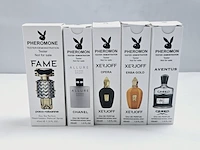 Collectie pheromone parfum - bekende merken - 5 x 45ml - afbeelding 2 van  4