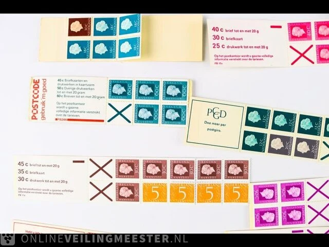 Collectie postfrisse postzegelboekjes nederland - afbeelding 3 van  10