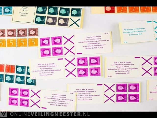 Collectie postfrisse postzegelboekjes nederland - afbeelding 7 van  10