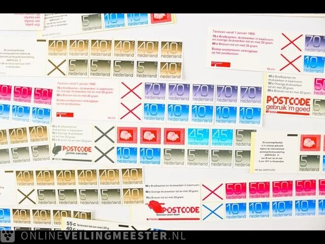 Collectie postfrisse postzegelboekjes - afbeelding 2 van  15