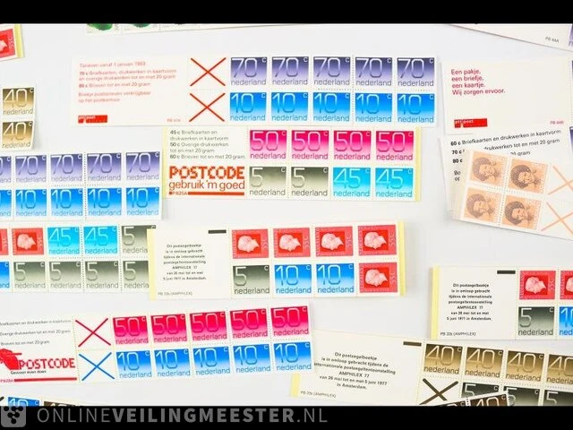 Collectie postfrisse postzegelboekjes - afbeelding 3 van  15
