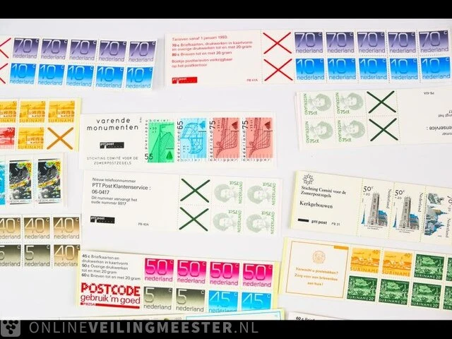Collectie postfrisse postzegelboekjes - afbeelding 10 van  15