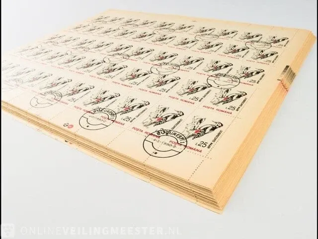 Collectie postzegelvellen/blokken roemenië - afbeelding 8 van  16