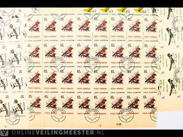 Collectie postzegelvellen/blokken roemenië - afbeelding 11 van  16