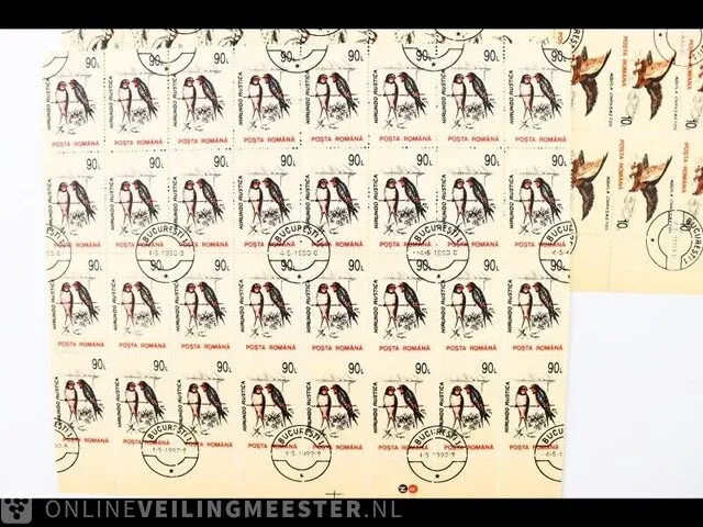 Collectie postzegelvellen/blokken roemenië - afbeelding 13 van  16