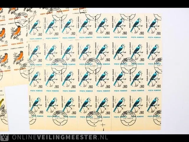 Collectie postzegelvellen/blokken roemenië - afbeelding 15 van  16