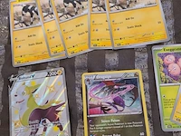 Collector’s kavel – zeldzame gegradeerde topps pokémonkaart 'geodude, graveler & golem' uit 1999 (mint 9 met back 10) + vintage & moderne kaartenmix - afbeelding 4 van  7