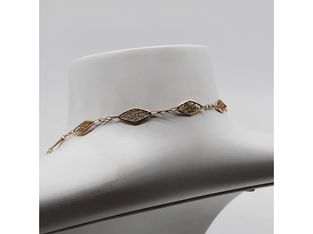 Collier, 18 karaats - afbeelding 8 van  9