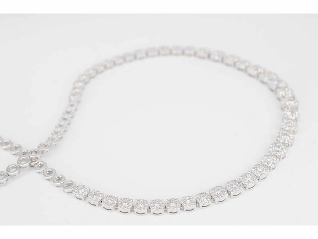 Collier diamant briljant 7.50 ct - afbeelding 4 van  5