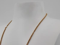 Collier met hanger, 18 karaats - afbeelding 4 van  9